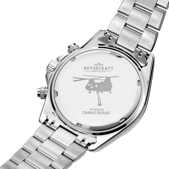 Rotorcraft Horloge Cargo Zilver - Image 3