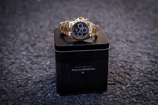 Rotorcraft Horloge Cargo Goud - Image 5