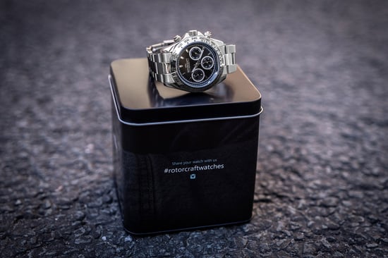 Rotorcraft Horloge Cargo Zilver - Image 5