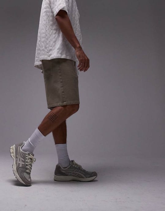 Topman – Avslappnade shorts i sten - Image 4