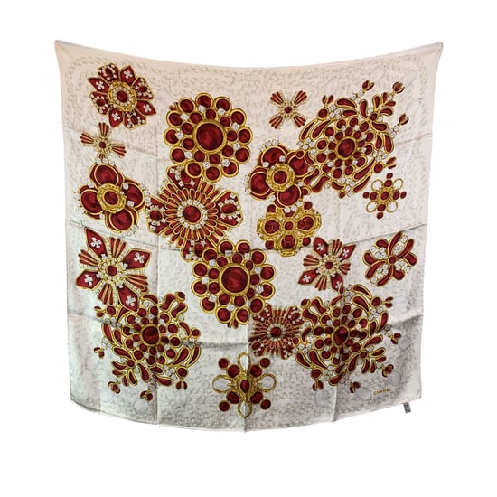 Chanel Vintage Silk Scarf - Image 1