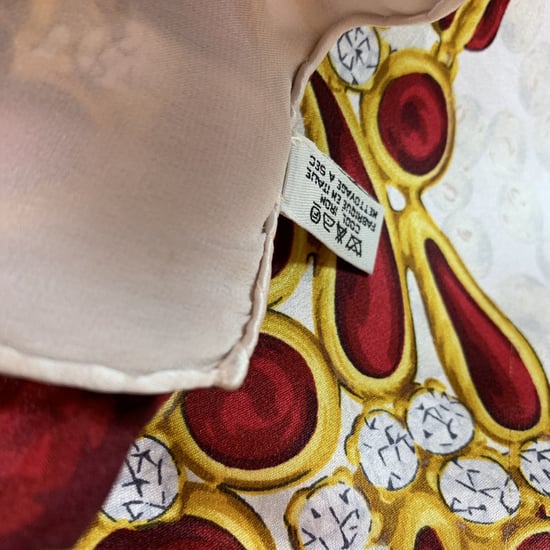Chanel Vintage Silk Scarf - Image 3