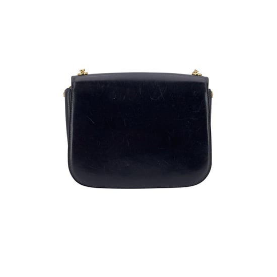 Gucci Vintage Leren Schoudertas - Image 3