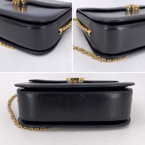 Gucci Vintage Leren Schoudertas - Image 6