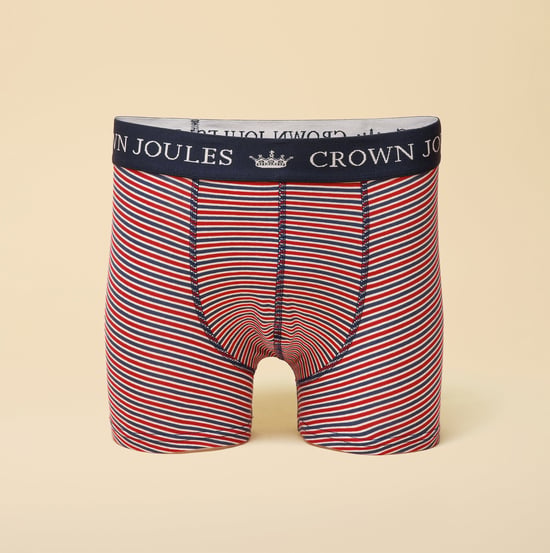 Joules Joules Crown Joules Mens Boxer Shorts Red/blue - Image 2