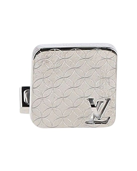 Louis Vuitton Champs Elysées Cufflinks in Silver Metal - Image 4