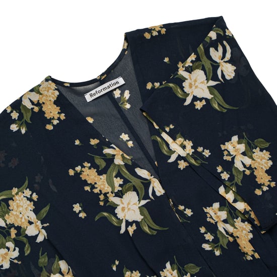 Bloemenprint Duidelijke Halslijn Jumpsuit - Image 5