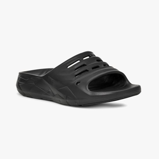 Teva Womens Apre Trail Sliders Black - Image 3