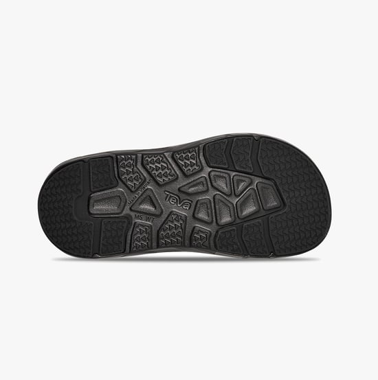 Teva Womens Apre Trail Sliders Black - Image 4
