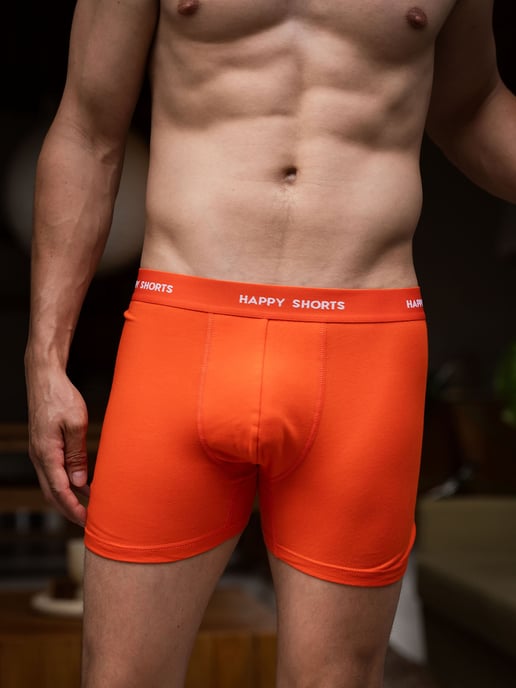Happy Shorts Heren Retro Boxer Neon 2-Pack Retro korte broeken, vintage boxers, - Image 2