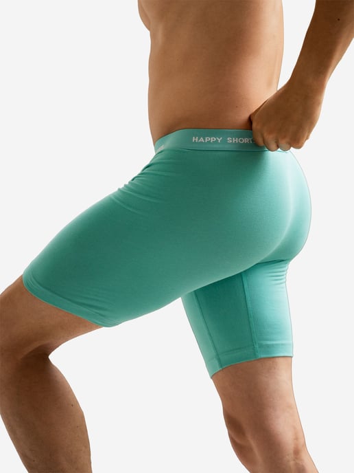 Happy Shorts Messrs Retro Boxer Neon Long 4-Pack Retro Shorts, Vintage Boxers, - Image 4
