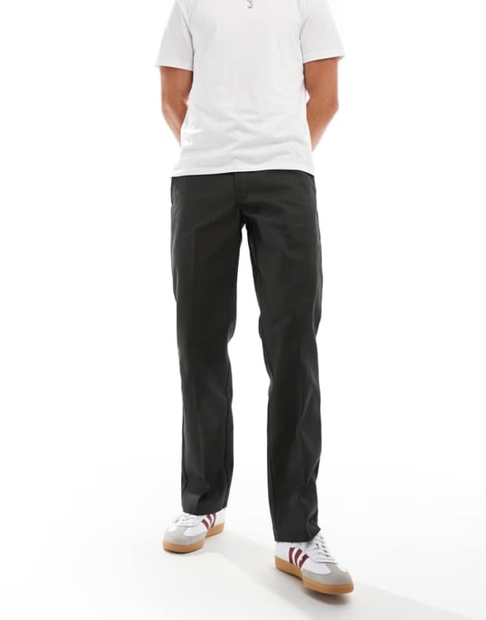 Dickies 874 work trousers in olive green - Image 1