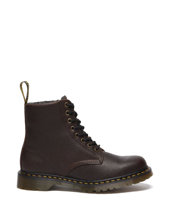 Dr. Martens 1460 Pascal Warm Lined 8 Eye Leren Bruine Laarzen - Image 2