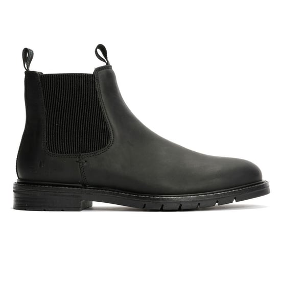 Tower London Harbour Leather Men's Black Chelsea Boots - Image 5