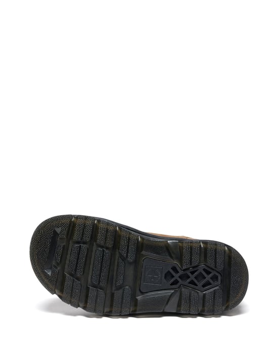 Dr. Martens Zebzag Rigger Nubuck Dames Bruine Laarzen - Image 3