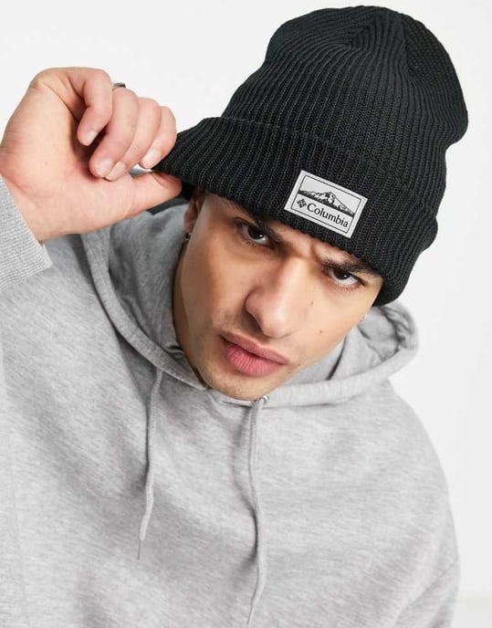 Columbia Unisex Lost Lager II beanie in black - Image 1