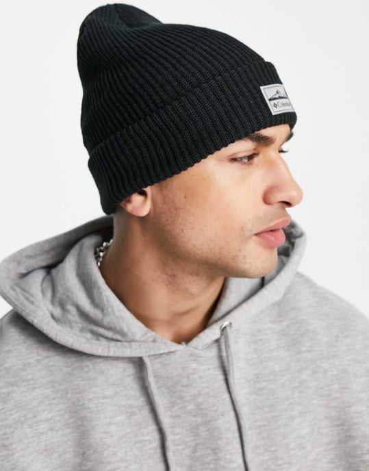 Columbia Unisex Lost Lager II beanie in black - Image 4