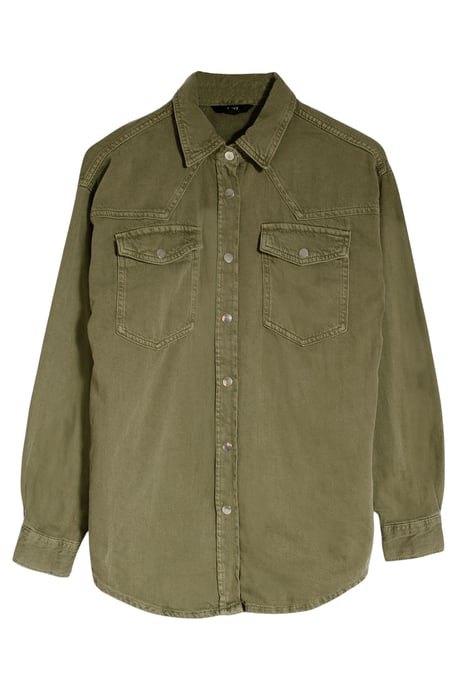 Oversize Denim Shirt - Image 2