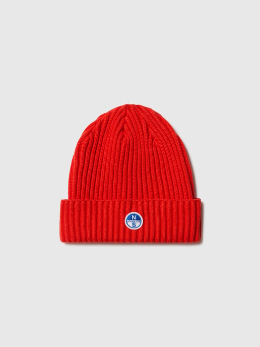 North Sails Beanie Wide-rib knit with logo patch - Image 2