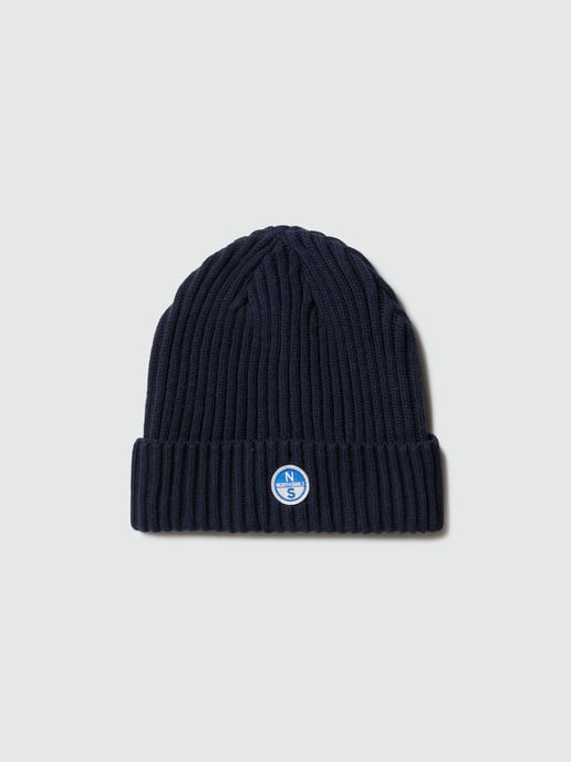 North Sails Beanie Wide-rib knit with logo patch - Image 2