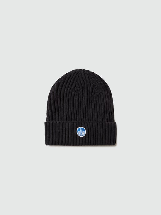 North Sails Beanie Wide-rib knit with logo patch - Image 2