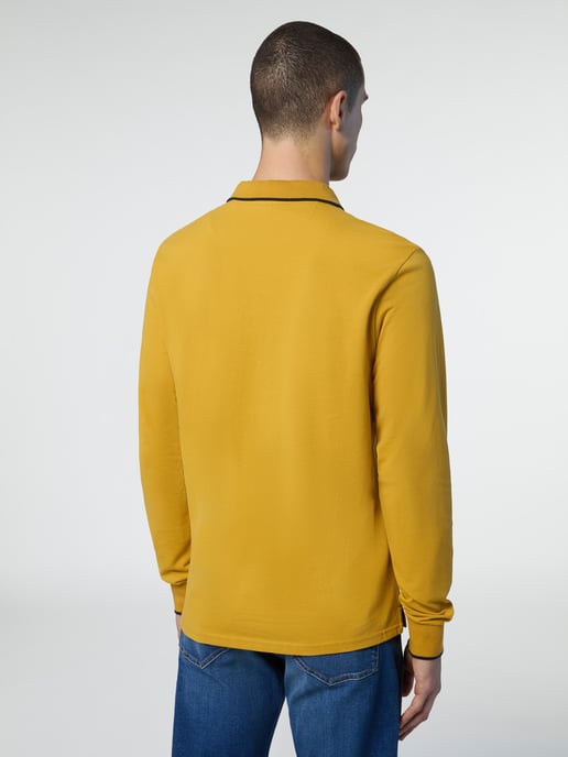 North Sails Polo shirt Long-sleeved with logo collar - Image 2