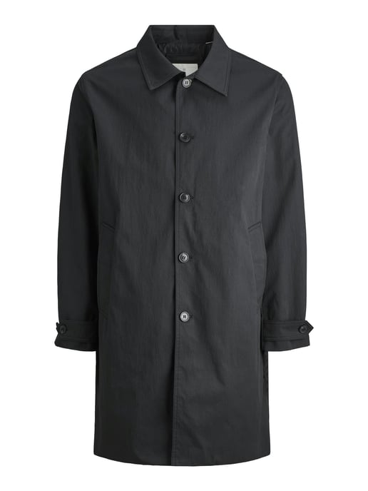 Jack & Jones Men’s Collared Coat Button Front Smart Casual Jacke - Image 2
