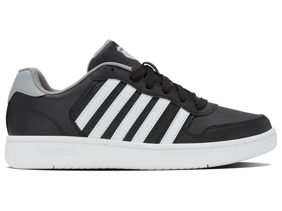 K-Swiss Mens Court Palisades Black/White/Ultimate Grey/Oyster Mushroom - Image 2