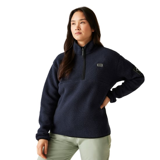 Dare 2B Dames/Dames Uitschuif Fleece Top (Marine) - Image 4