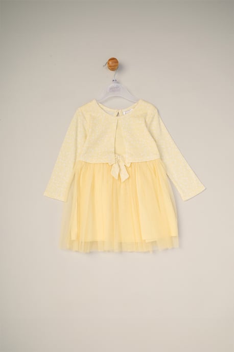 Mock Cardigan Dress - Image 1