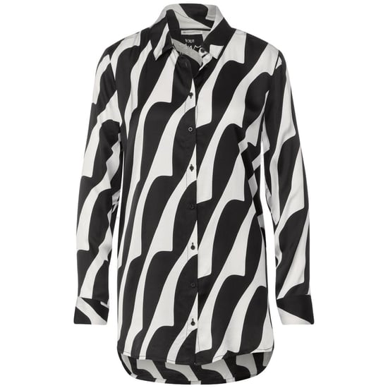 Abstracte Print Lange Mouwen Blouse - Image 2