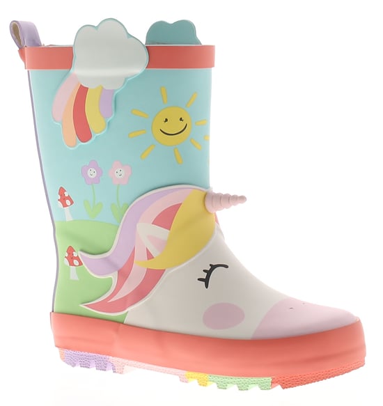 Chatterbox Younger Girls Wellies Happy Unicorn assorted - Image 1