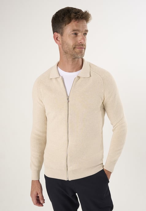 Cardigan Full Zip Knit Cardigan - Image 1