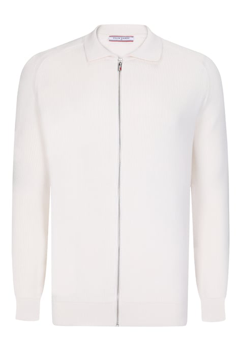 Cardigan Full Zip Knit Cardigan - Image 1