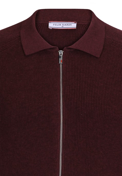 Cardigan Full Zip Knit Cardigan - Image 2