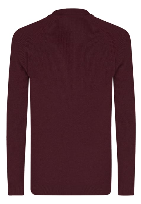 Pullover Polo Neck Buttoned Pullover - Image 3