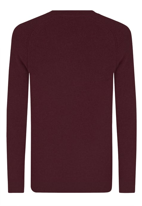 Pullover Crew Neck Buttoned Pullover - Image 3