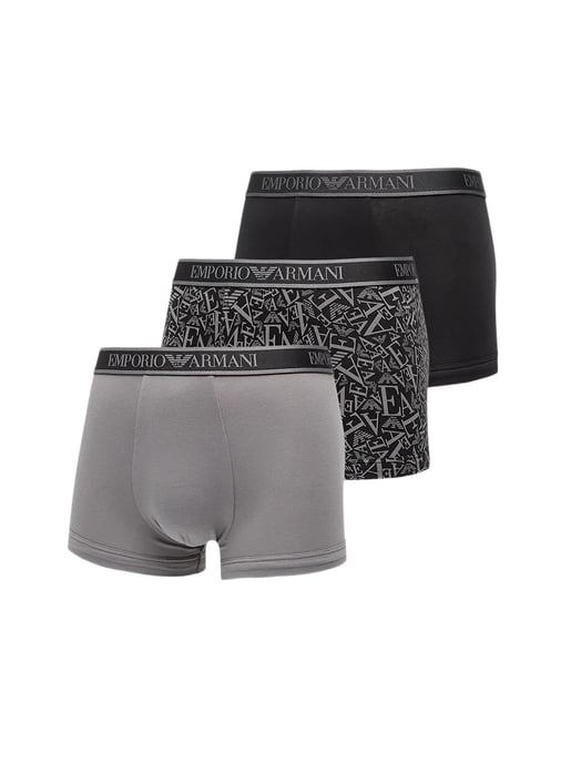 Emporio Armani Heren Boxershorts Pakket x3 Eagle - Image 1