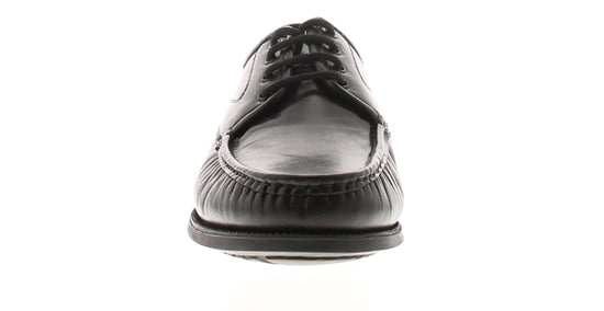 Business Class Mens Shoes Smart Wider Fitting Grant Soft Leather black - Image 3