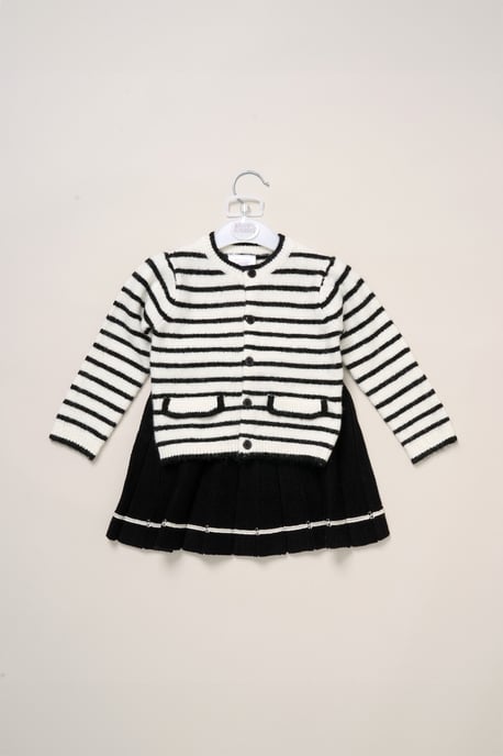 Wool Blend Knit Jumper and Skirt Set - Image 2