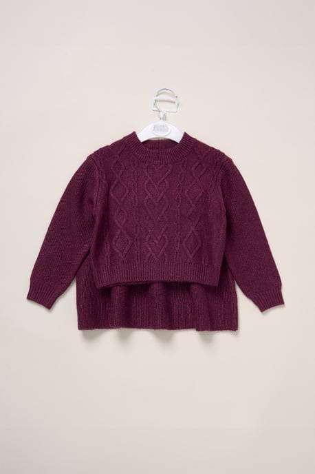Knit Jumper and Skirt Set - Image 2