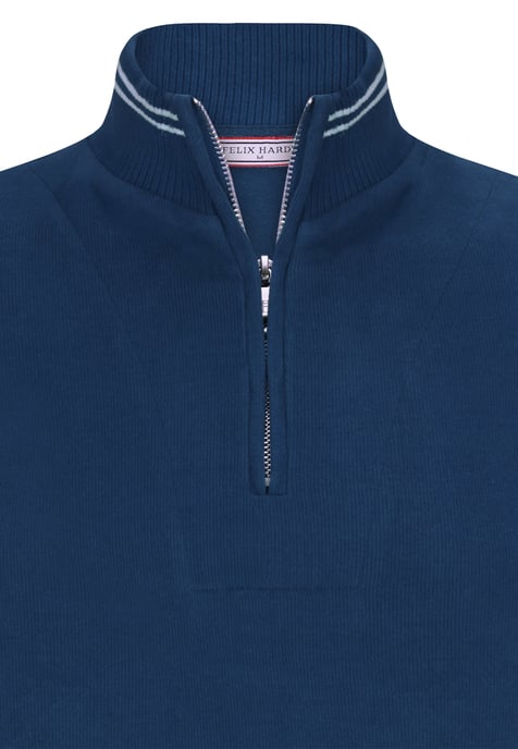 Pullover Half-Zip Knit Sweater - Image 2