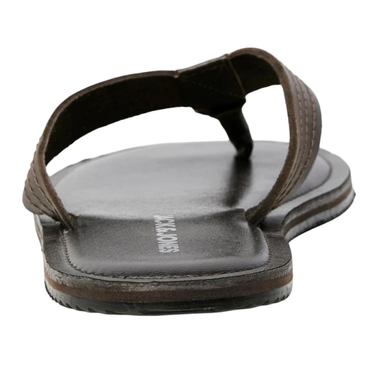Jack And Jones Leren teenslippers heren Washton (Bruine steen) - Image 2