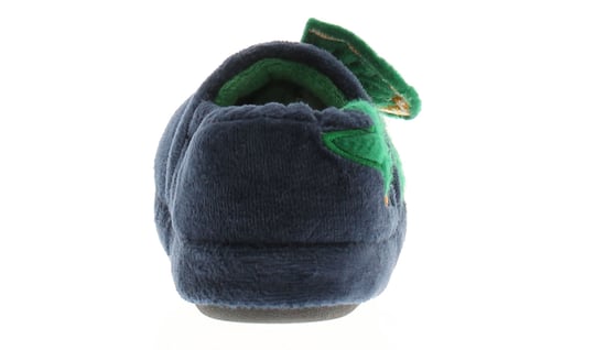 Dinosaur Hunter Boys Slippers Novelty Trex Younger Boys navy - Image 3