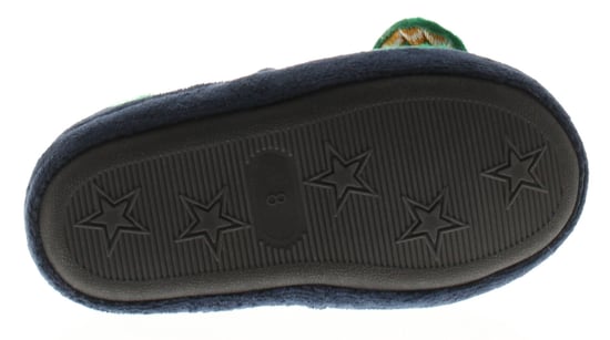 Dinosaur Hunter Boys Slippers Novelty Trex Younger Boys navy - Image 5