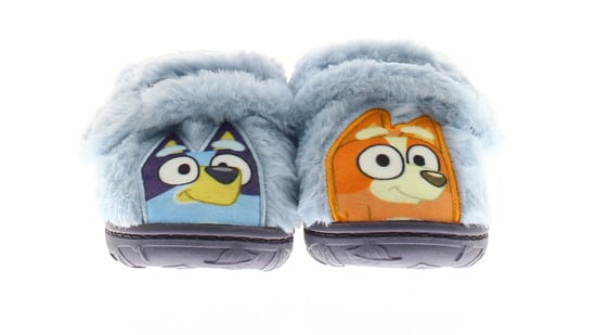 Bluey Younger Childrens  Novelty Slippers Bluey Bingo Split Touch Fastening blue - Image 3