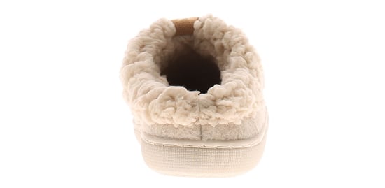 Strollers Womens Mule Slippers Borg Lining Fleece beige - Image 4