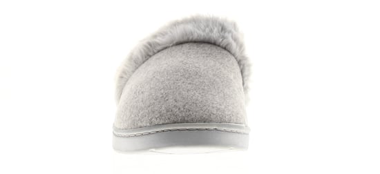 Strollers Womens Slippers Decca Slip On Mule Flat Grey - Image 3