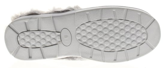 Strollers Womens Slippers Decca Slip On Mule Flat Grey - Image 5