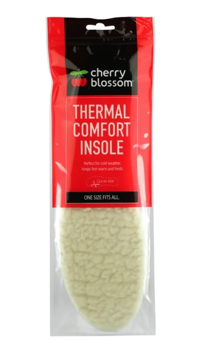 Cherry Blossom Thermal Insoles Cut To Fit beige - Image 1